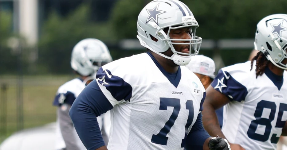 Cowboys practice #7: Nate Thomas thrown into the fire at left tackle