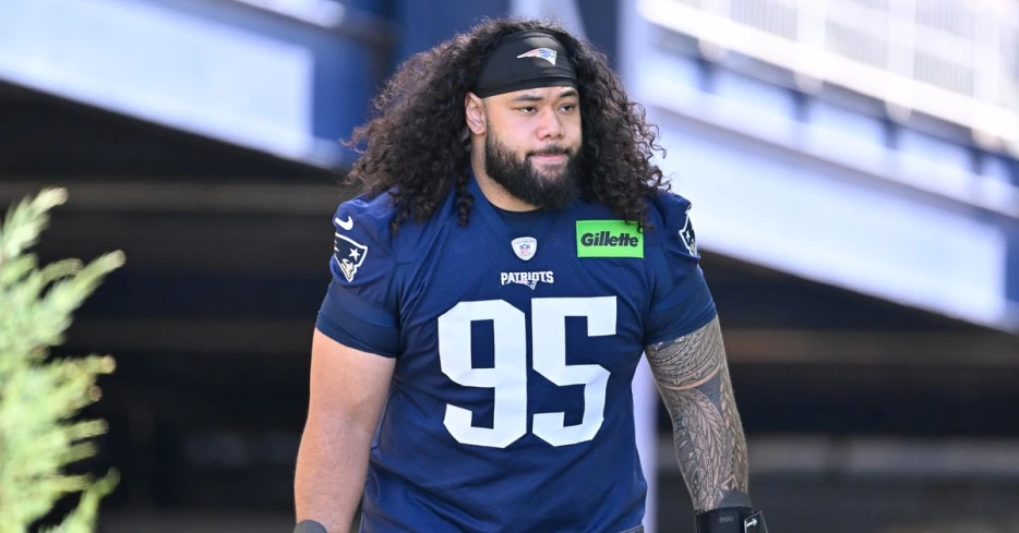 Khyiris Tonga downplays being honored as Patriots offseason award winner