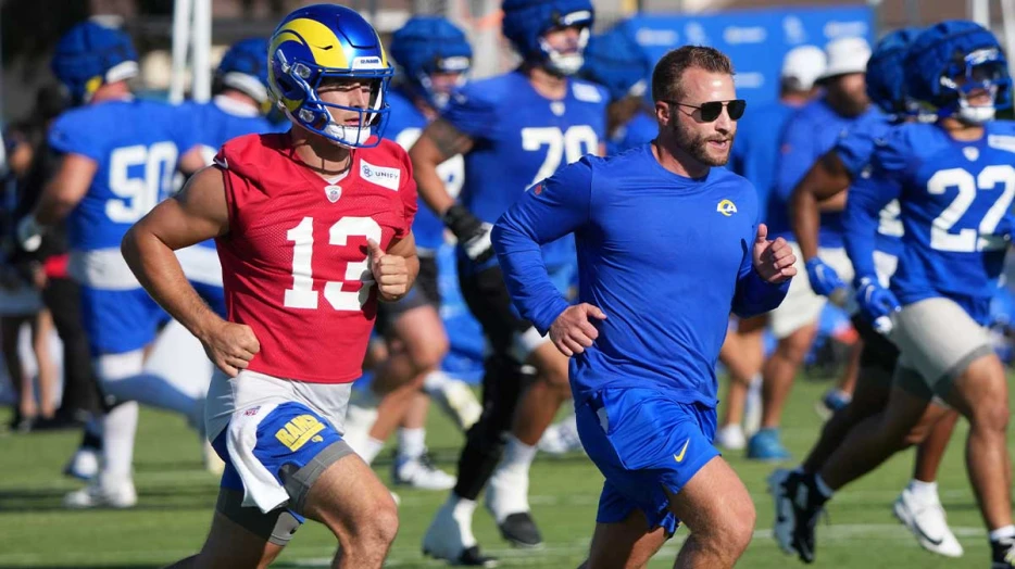 Sean McVay updates ‘fortunate’ injury news at training camp