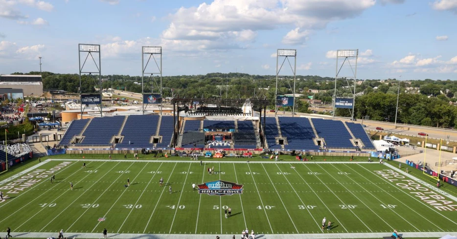 The Hall of Fame Game kicks off the 2025 NFL Preseason