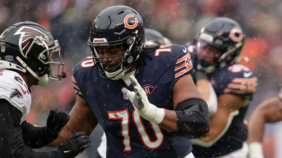 Bears’ Ben Johnson shares key to LT job as competition rages