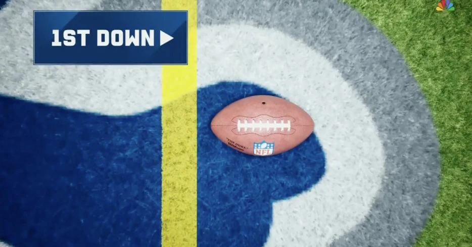First look at the NFL’s new virtual first down measurement