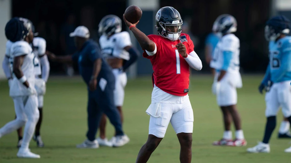 Titans QB Cam Ward shares powerful reasoning behind work ethic