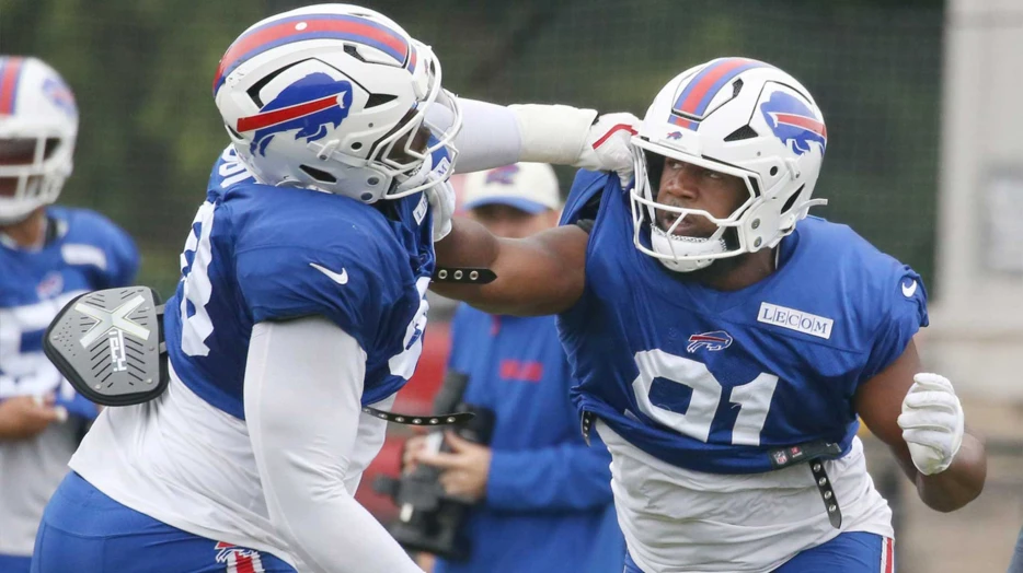 Bills ‘Dancing bear’ turning heads at Buffalo training camp