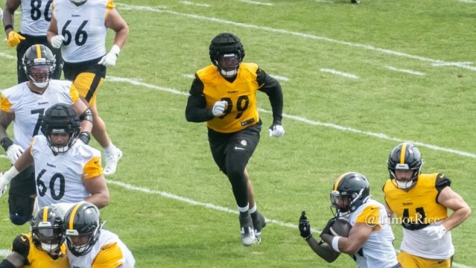 Derrick Harmon ‘Trending Positively’ Toward Starting Role, Khan Says: ‘Can’t Say Enough About His Work Ethic’