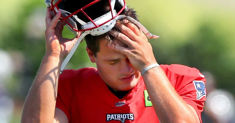 Patriots Training Camp Notebook: Drake Maye interception streak ends in turnover-filled practice
