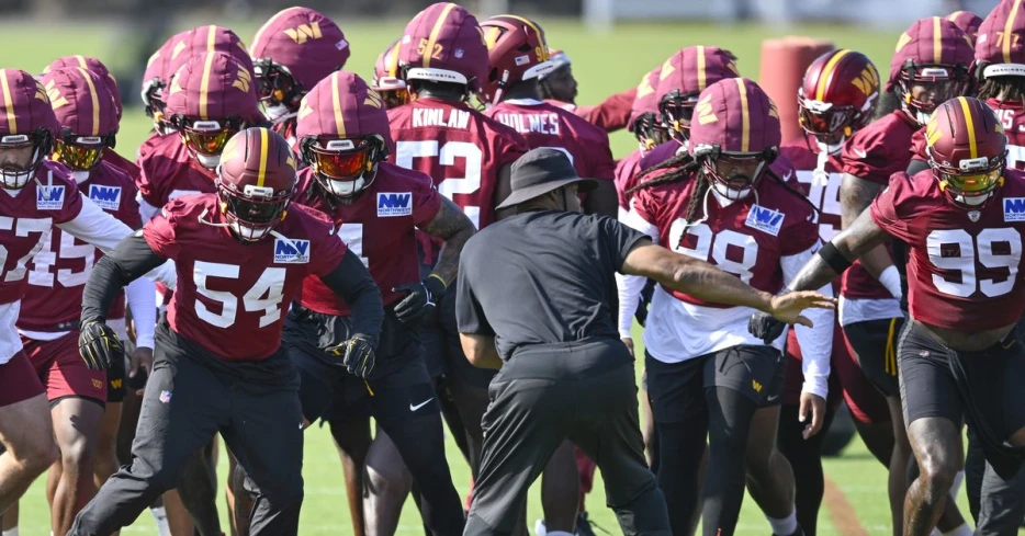 Pictures, videos, news, and notes from the Washington Commanders Training Camp Day 9