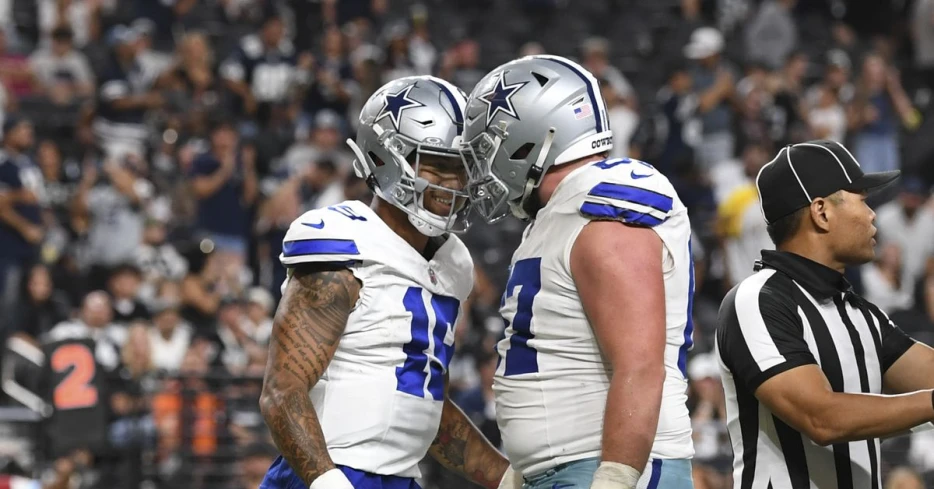 Cowboys training camp: Brock Hoffman hops in for Tyler Smith