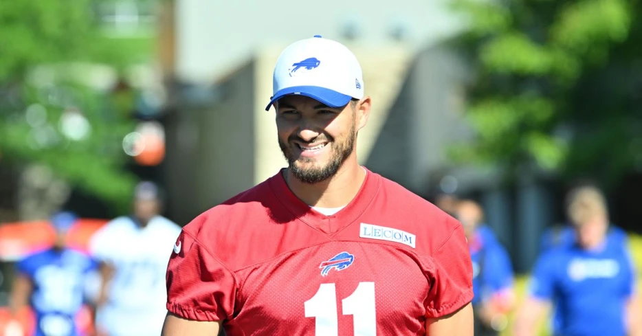 How safe is Mitchell Trubisky’s roster spot with the Buffalo Bills?