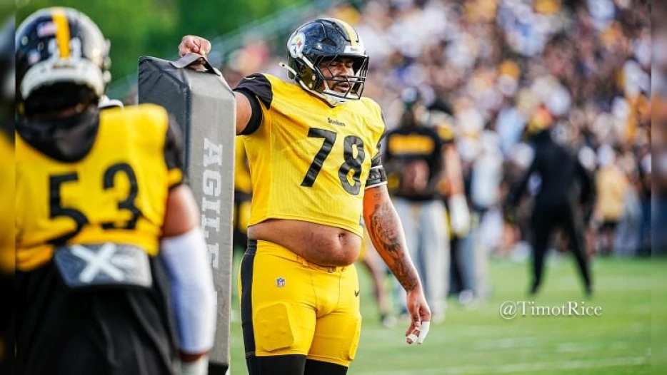 Mike Tomlin ‘Really Impressed’ By Yahya Black’s Hustle: ‘Encouraging For A Man That Big’