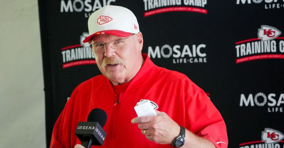 Sunday training camp notebook: 3 nuggets from Andy Reid
