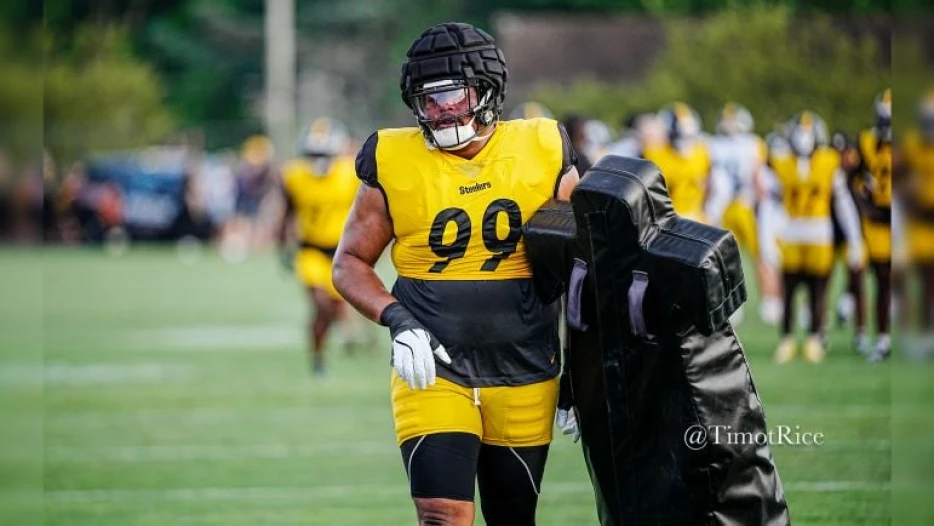 ‘These Guys Were Popping Pads’: Fehoko Impressed With Steelers’ Rookie Defensive Linemen