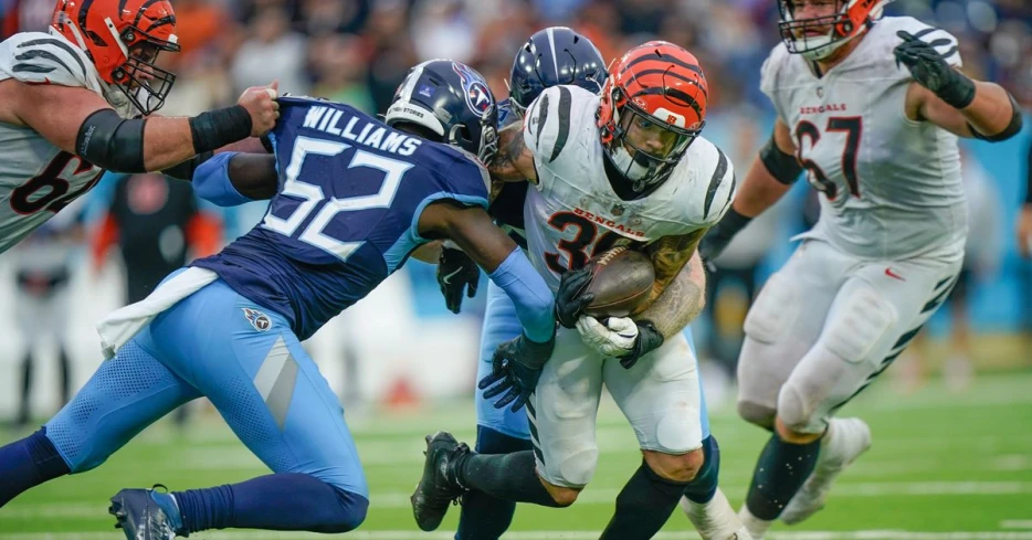 Chase Brown compared to Austin Ekeler by Bengals