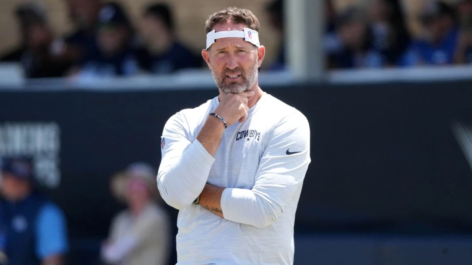 Cowboys coach Brian Schottenheimer’s backwards visor draws takedown from Colin Cowherd