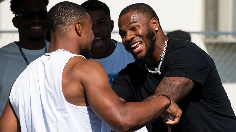 Eagles rookie draws Micah Parsons comparison from Saquon Barkley
