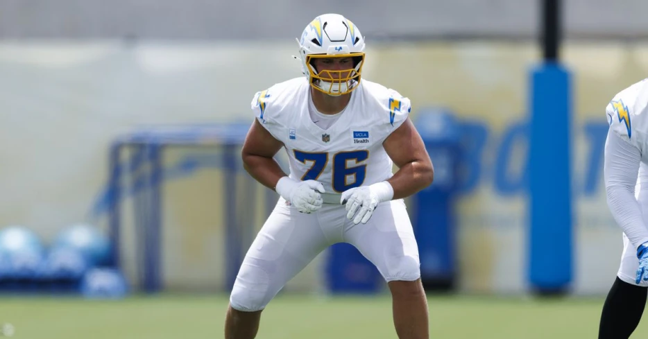 Jim Harbaugh has ‘settled’ on the Chargers’ starting offensive line