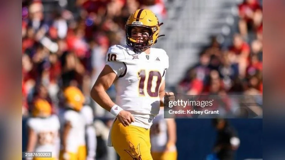 Steelers Attend Arizona State Practice, Get Early Look At QB Sam Leavitt