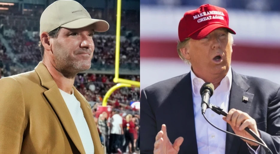 Tony Romo Makes It Crystal Clear How He Feels About Donald Trump