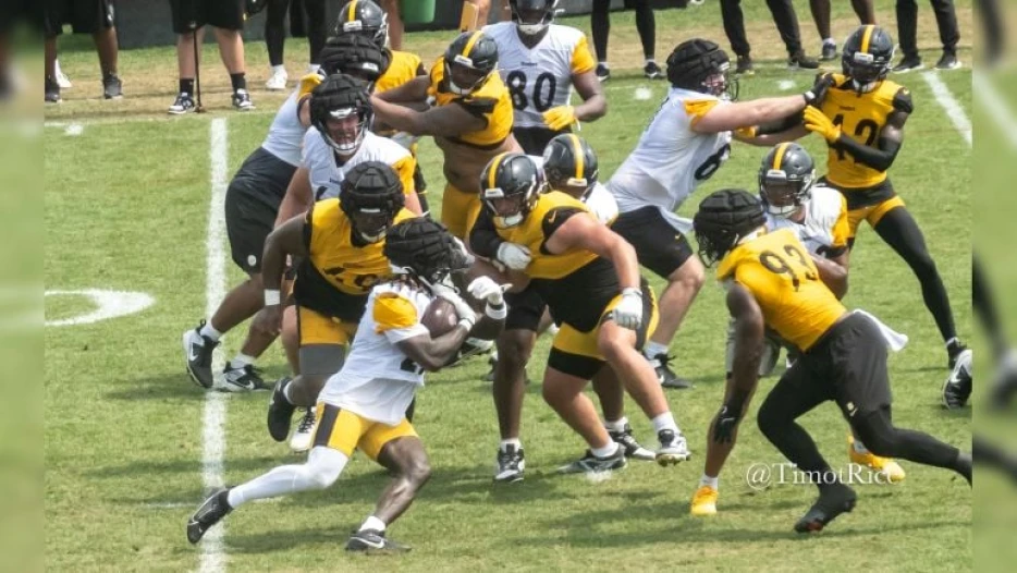 Steelers 2025 Training Camp Stats: First Nine Practices
