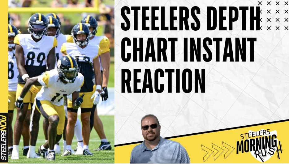 Steelers Depth Chart Instant Reaction | Steelers Morning Rush