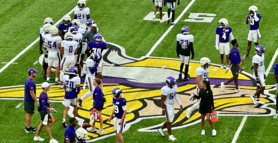 Notes from Vikings Monday Night practice