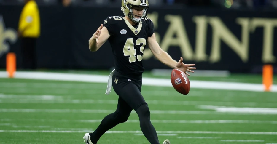 Saints waive P Matthew Hayball