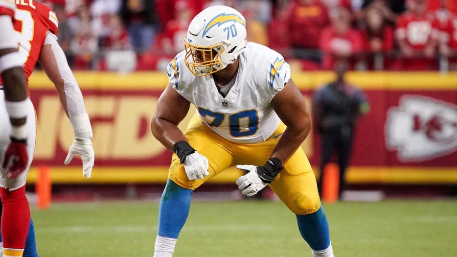 Chargers’ Rashawn Slater out for season after practice injury