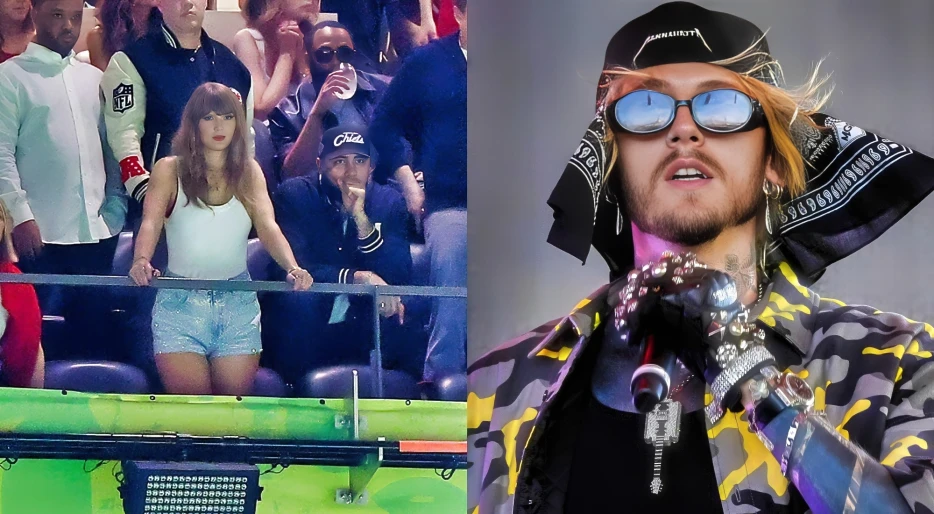 Machine Gun Kelly Reveals Taylor Swift’s Sad Words To Him As The Mood Completely Switched While They Watched Travis Kelce &amp; The Chiefs Get Destroyed At Super Bowl LIX
