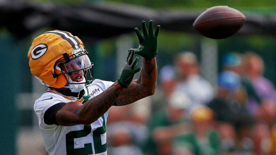 Packers’ Jordan Love points to Matthew Golden as most impressive newcomer