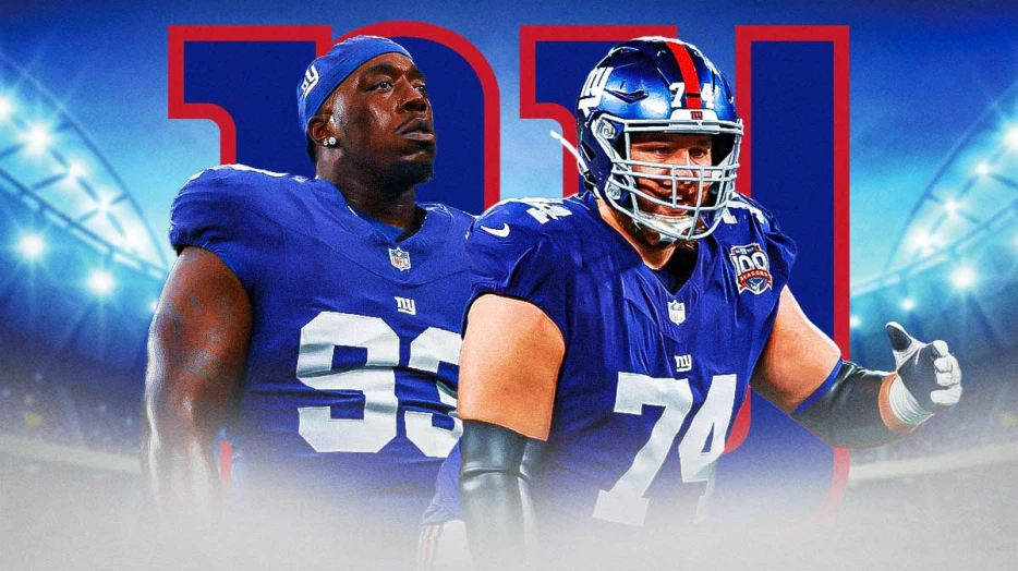 2 Giants first-stringers in danger of losing starting jobs ahead of 2025 NFL season