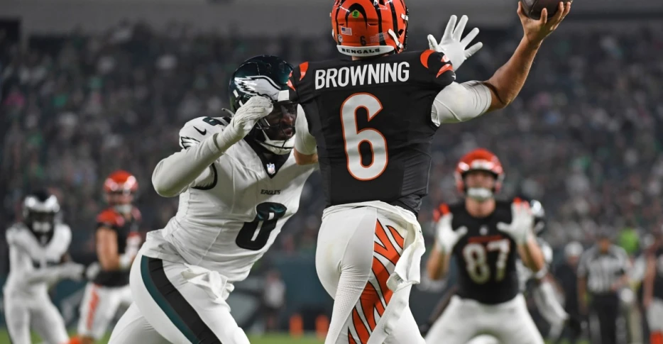 Jake Browning had maybe the worst QB performance in NFL preseason history vs. Eagles