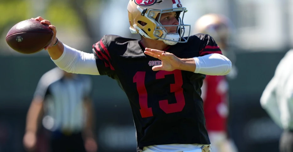 Kyle Shanahan, Brock Purdy offer different perspective about tough joint practice vs. Broncos