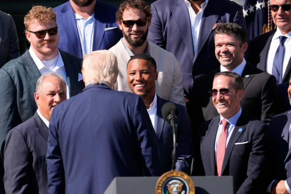 Madden 26 Gave Saquon Barkley the Donald Trump Dance for a Touchdown Celebration