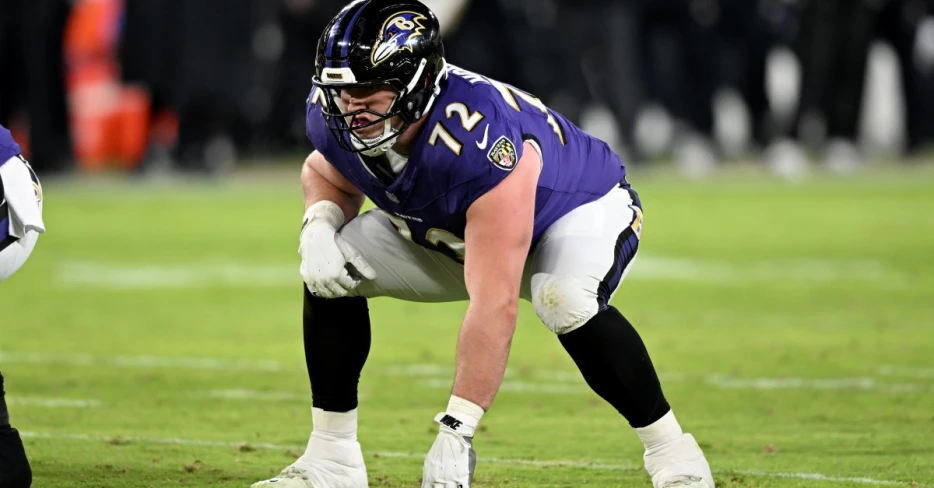 Ravens Grades: Andrew Vorhees earns ‘elite’ grade; Ben Cleveland on the rise