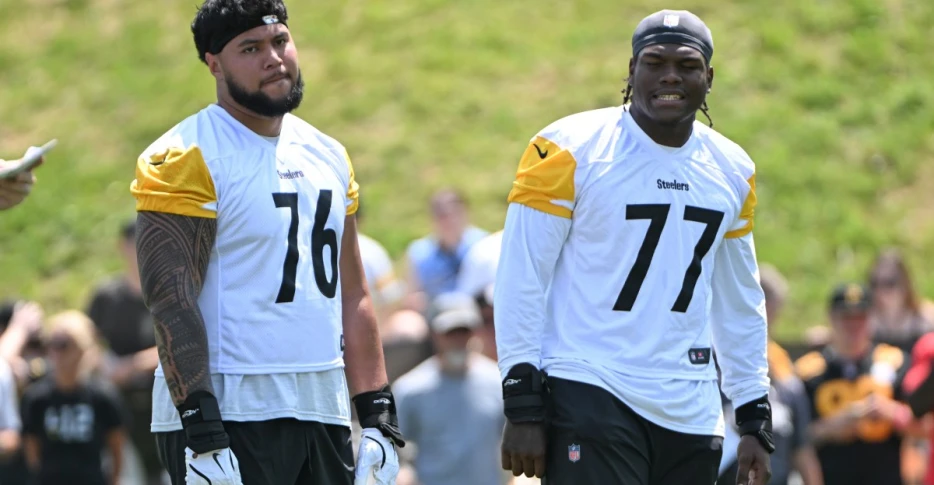 Steelers training camp: Broderick Jones and Troy Fautanu shine as several UDFA’s have big days