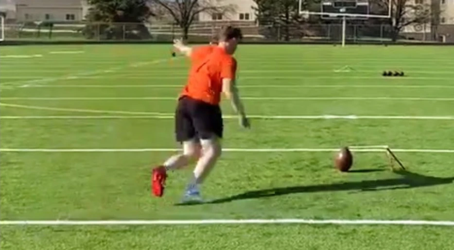Chiefs Kicker Harrison Butker Breaks The Internet By Booting Field-Goal Into Outer Space With The Simple Swipe Of His Foot