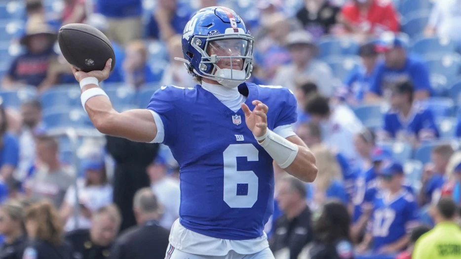 Giants’ Jaxson Dart drops ‘mid’ self-assessment after NFL preseason debut