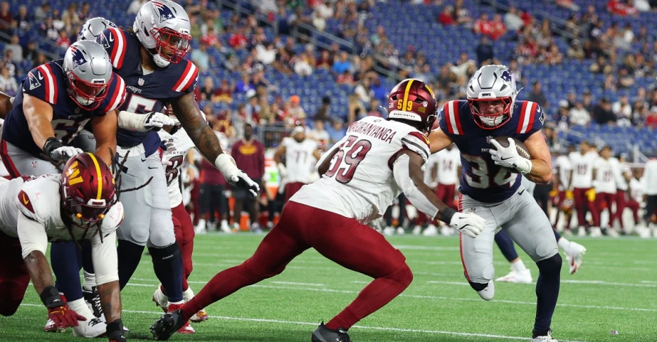 Patriots place rookie running back Lan Larison on injured reserve amid series of roster moves