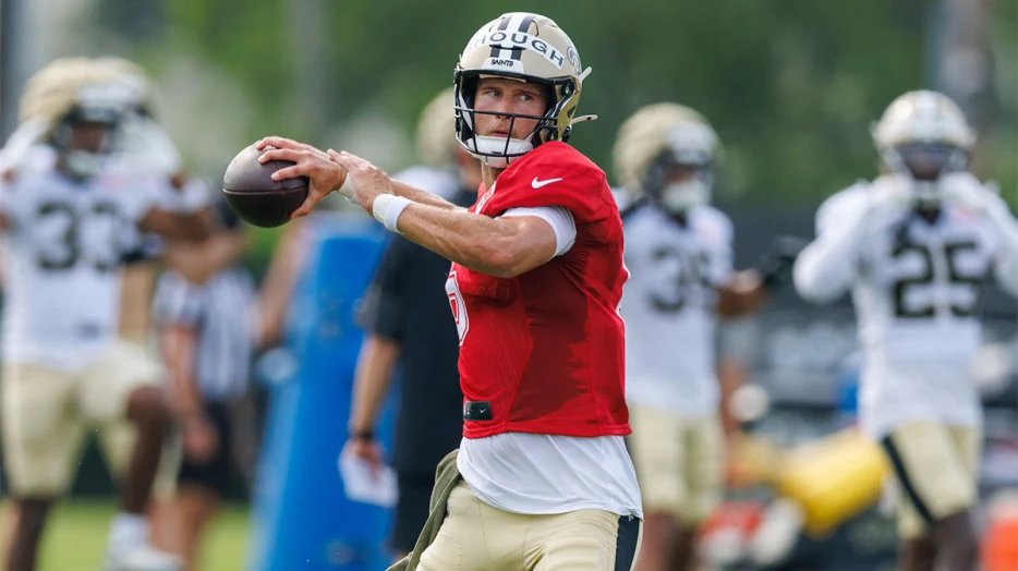 Saints’ Tyler Shough fires first preseason touchdown vs. Chargers