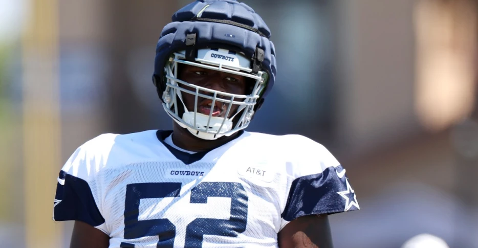 Cowboys OG Tyler Booker was the only healthy first-rounder not to play in week one