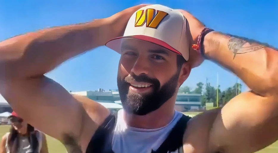 Commanders QB Sam Hartman Had The Perfect Reaction To A Mom Who Thought He Was Smoking “Hot”