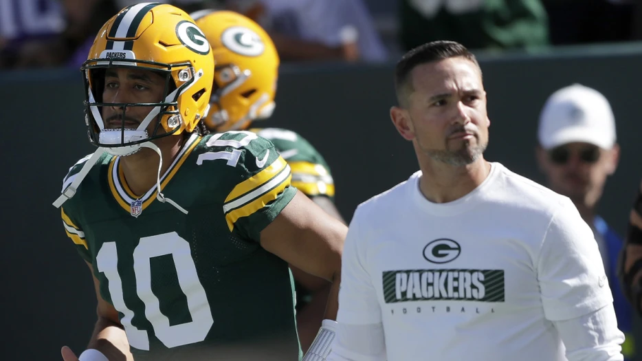 Packers’ Matt LaFleur sounds off on Jordan Love practicing before surgery