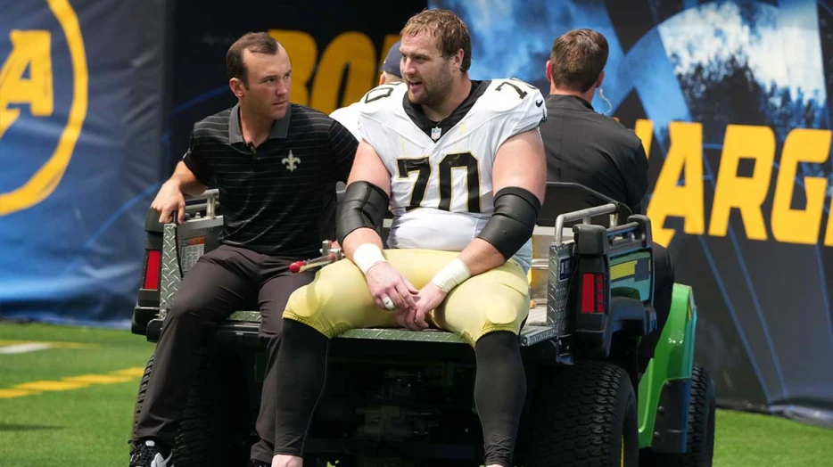 Saints’ Trevor Penning gets optimistic diagnosis after concerning injury
