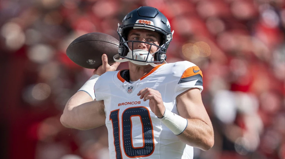 Broncos’ Bo Nix reacts to Sean Payton’s ‘top-5’ hype