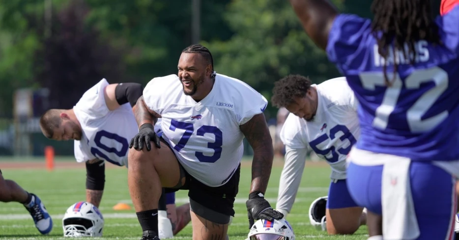 Buffalo Bills LT Dion Dawkins sidelined with aggravated back