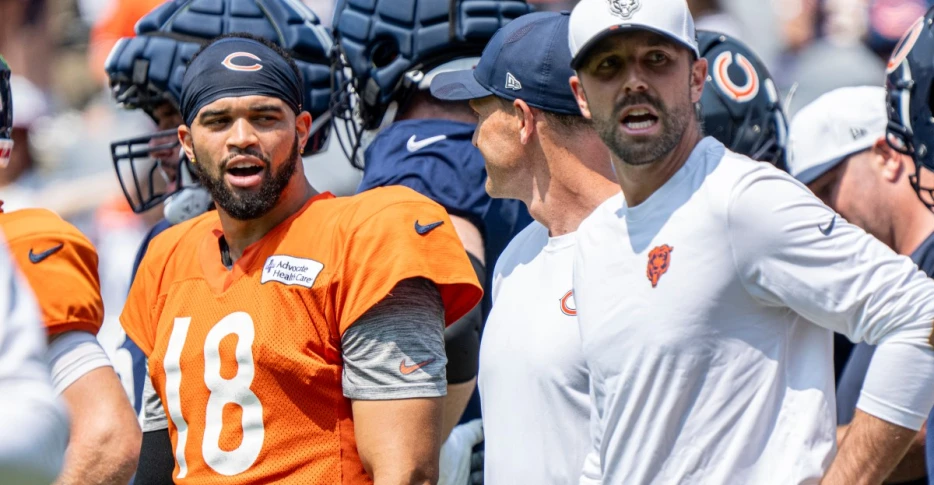 Caleb Williams, starters, to play vs. Bills Sunday