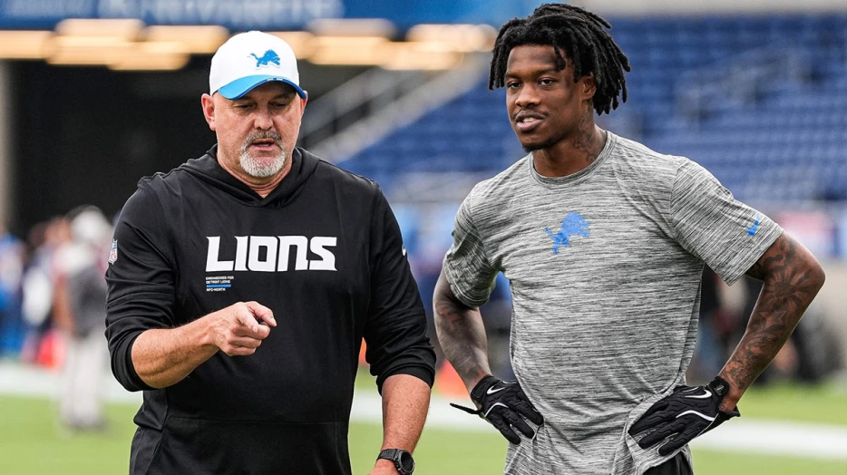 Lions’ Jameson Williams ends Dolphins joint practice with fight