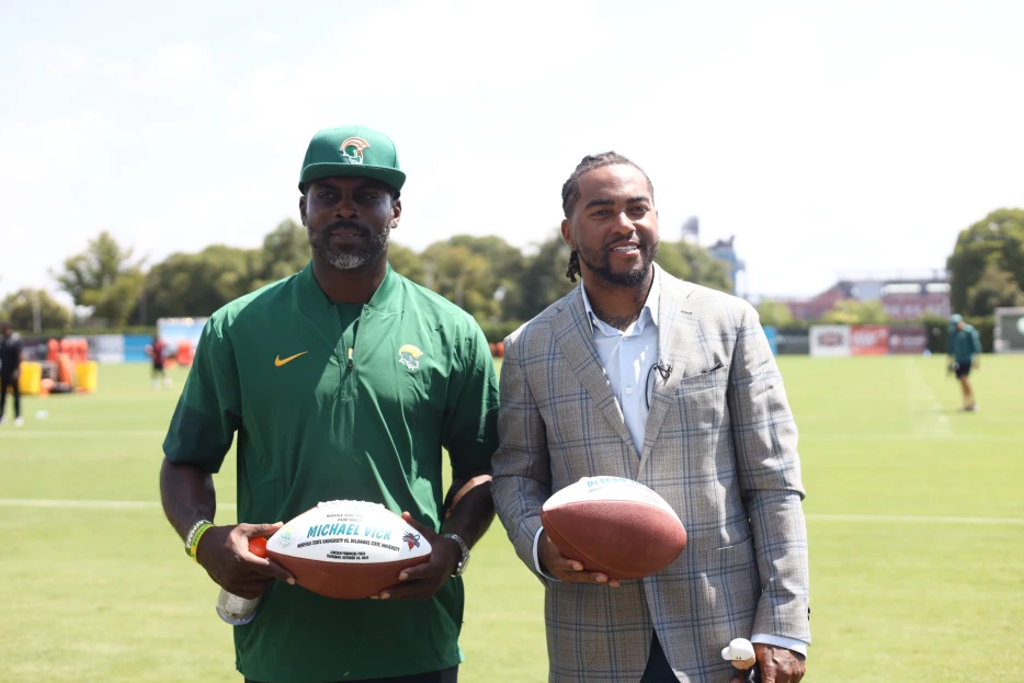 Michael Vick, DeSean Jackson preview Norfolk State, Delaware State in Philadelphia