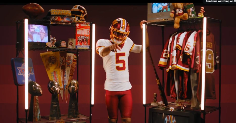 The Washington Commanders release their 2025 jersey schedule