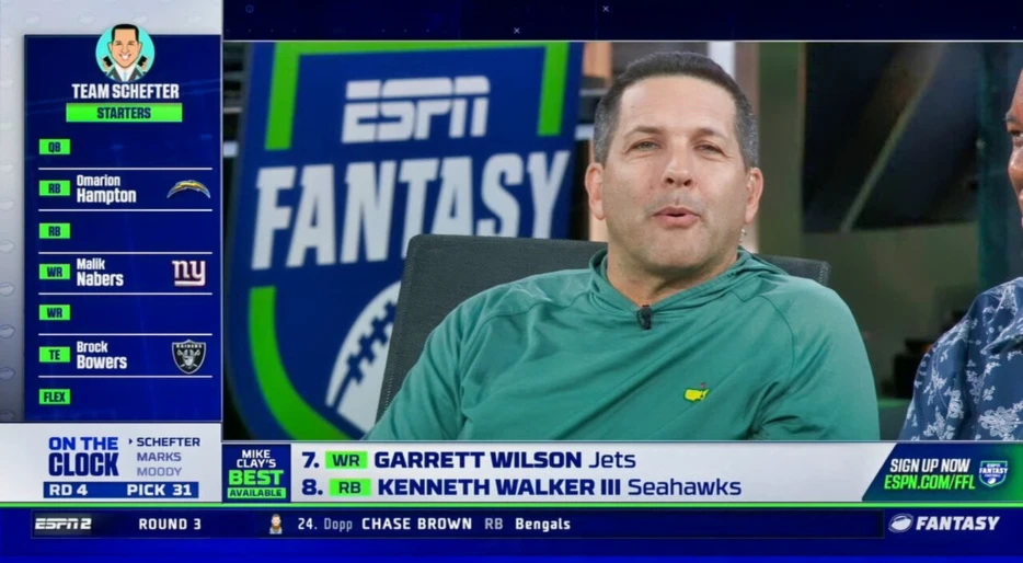 Adam Schefter Got Busted For Using His Insider “Intel” To Get A Clear Advantage In His Fantasy Football Draft